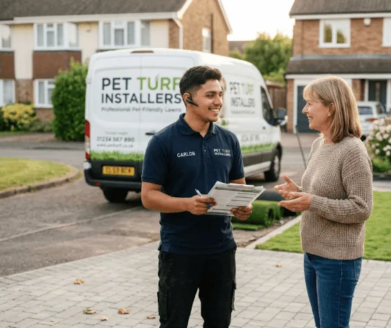 Pet Turf Installation Felt, OK FAQs